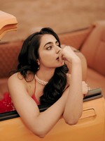 Maanasa Choudhary Turns Heads in a Stunning Red Look